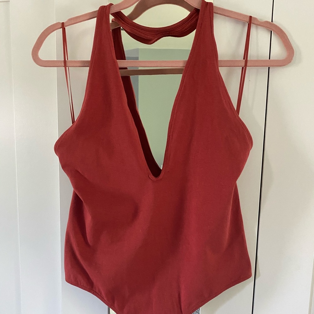 Red Bodysuit